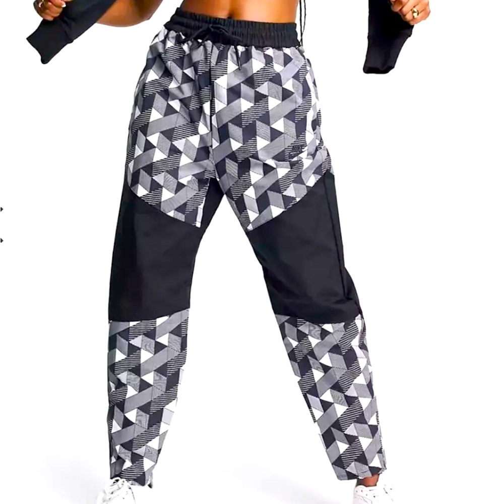 LAST CHANCE Nike X Serena Williams DesignCrew Woven Geo Print Tennis Pants  NWT